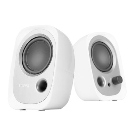 2 Stück Edifier R12U Subwoofer Handy Mini Desktop Computer USB Audio, R12U White, R12U Red, R12U Black