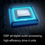 Edifier D12 Drahtloser Bluetooth-Lautsprecher Auto-Subwoofer-Stereo, D12 Wood Grain – Bild 5