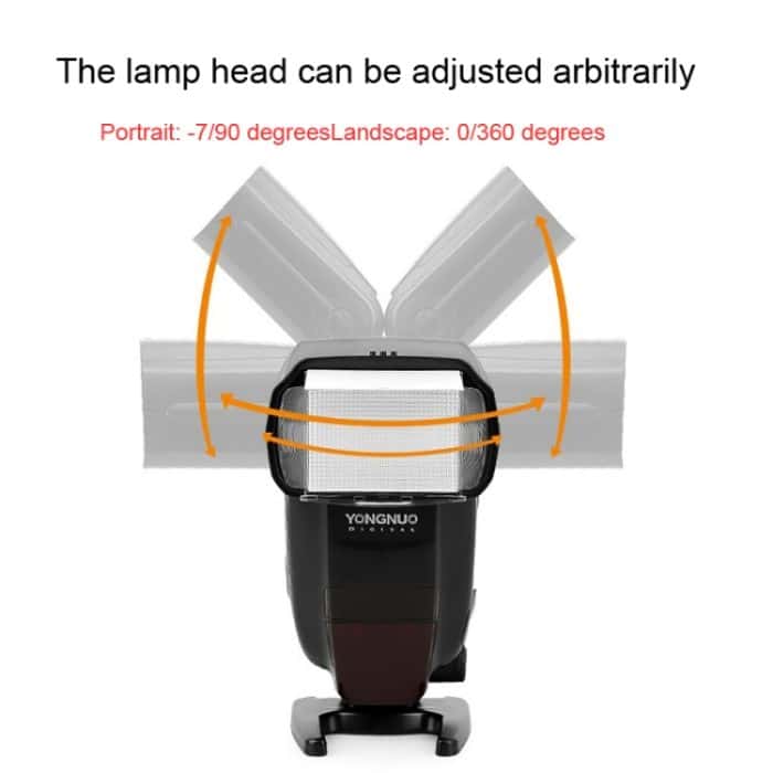 Yongnuo YN600EX-RT II HSS 1/8000s Master TTL Blitz Speedlite für Canon – Bild 5