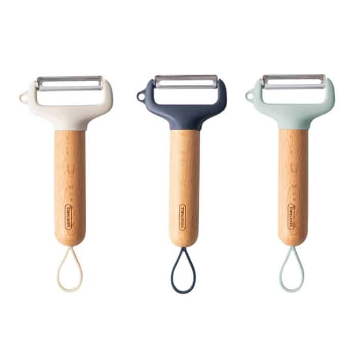 Home Kitchen Edelstahl-Flaschenöffner Obst- und Gemüsereibe, Opener Shell Gray, Opener Midnight Blue, Opener Gray Mint Green, Grater Shell Gray, Grater Midnight Blue, Grater Gray Mint Green – Bild 2