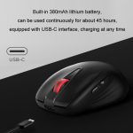 Lenovo Thinkplus Hochpräzise kabellose Maus, ergonomisches Design, Gaming-Büromaus, Gaming Mice – Bild 4