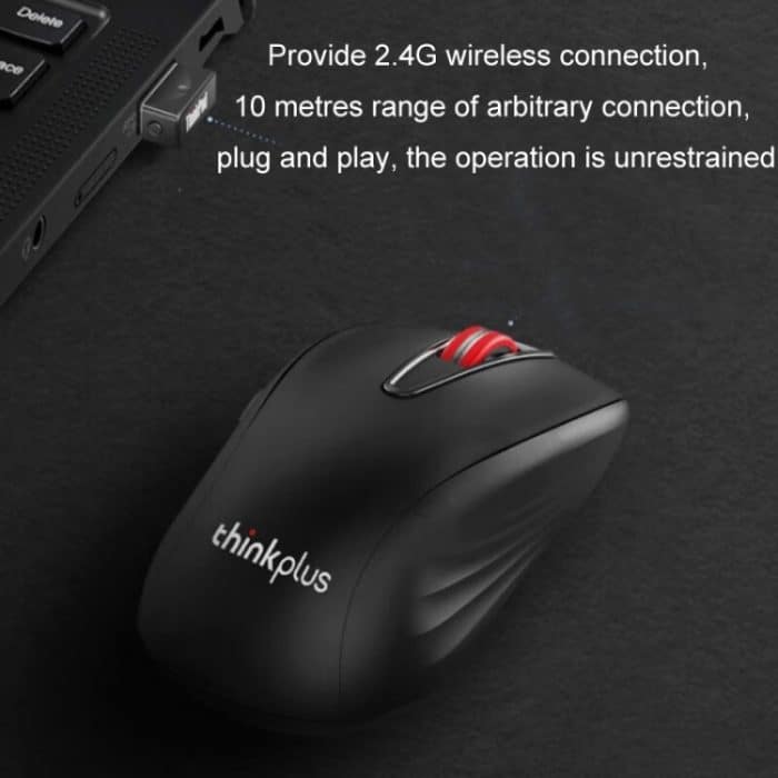 Lenovo Thinkplus Hochpräzise kabellose Maus, ergonomisches Design, Gaming-Büromaus, Gaming Mice – Bild 9
