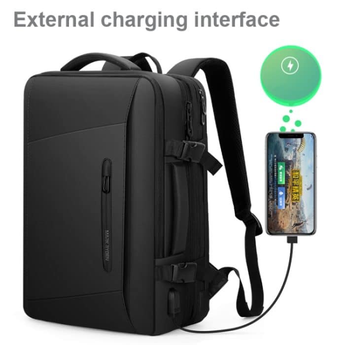 Mark Ryden 17,3-Zoll-Herren-Computerrucksack aus Oxford-Stoff mit großer Kapazität, Stil:, Ordinary Style, Expansion Style, Raincoat Style – Bild 5