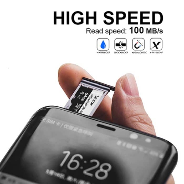 Lexar LSDM10 Sicherheitsüberwachungskamera Dashcam-Speicherkarte, 32GB, 64GB, 128GB – Bild 5