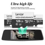 Lexar LSDM10 Sicherheitsüberwachungskamera Dashcam-Speicherkarte, 32GB, 64GB, 128GB – Bild 7