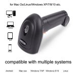 Kefar Supermarkt-Kassierer, kabelgebundener Rotlichtscanner, 1D Barcode, QR CodeWireless – Bild 5