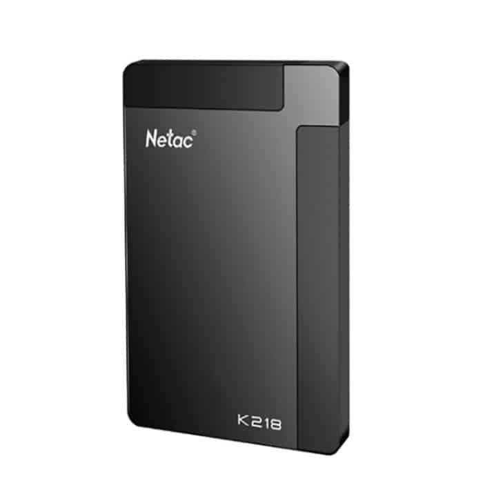 Netac K218 Hochgeschwindigkeits-2,5-Zoll-Software-verschlüsselte mobile Festplatte, 1TB, 2TB – Bild 2