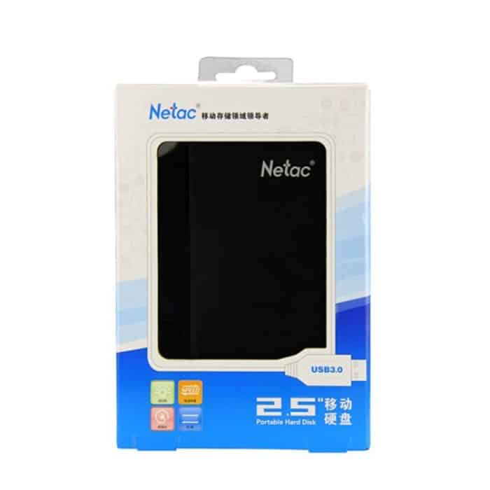 Netac K218 Hochgeschwindigkeits-2,5-Zoll-Software-verschlüsselte mobile Festplatte, 1TB, 2TB – Bild 4