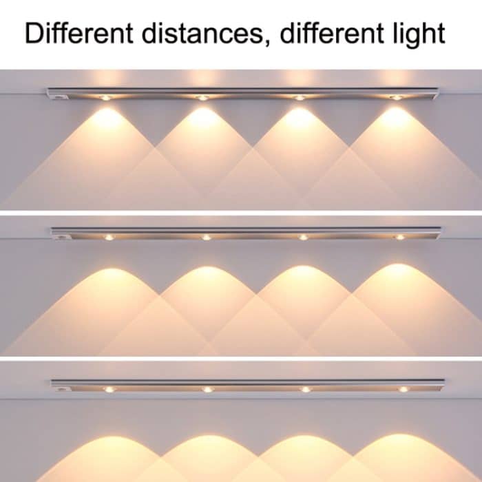 Ultradünne intelligente LED-Lichtleiste mit Sensor für den menschlichen Körper, Länge:, 20cm, 30cm, 40cm – Bild 5