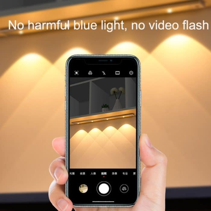 Ultradünne intelligente LED-Lichtleiste mit Sensor für den menschlichen Körper, Länge:, 20cm, 30cm, 40cm – Bild 7