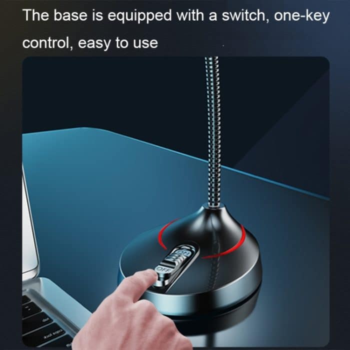 F12 Meeting-Tischmikrofon mit Metallschlauch, Spezifikationen:, 3.5 Version (Black), 3.5 Version (White), USB Version (Black) – Bild 5