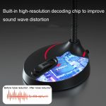 F12 Meeting-Tischmikrofon mit Metallschlauch, Spezifikationen:, 3.5 Version (Black), 3.5 Version (White), USB Version (Black) – Bild 6