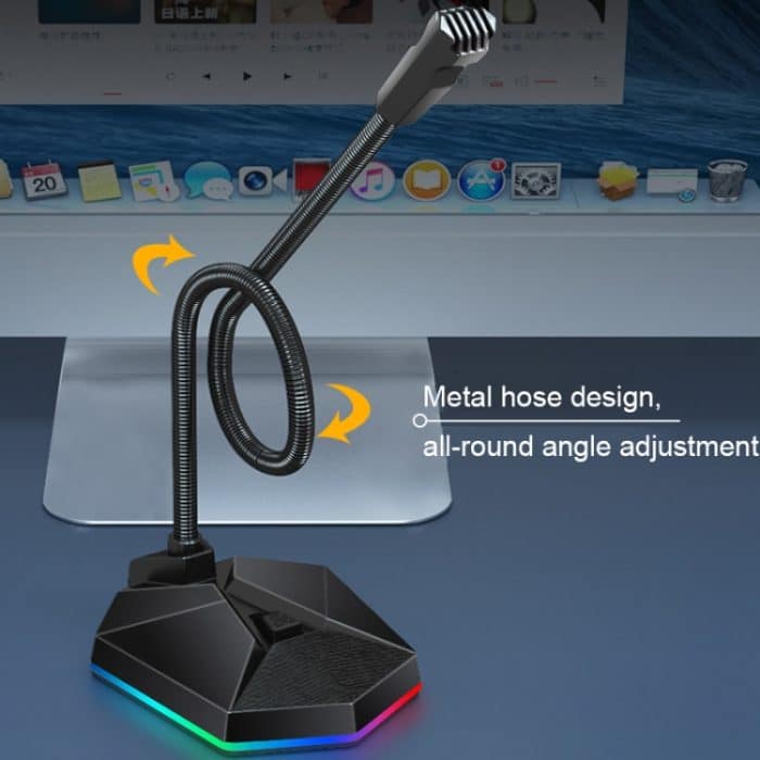 Metallschlauch-Meeting-Tischmikrofon, Spezifikationen:, 3.5 Version (Black), USB Version (Black) – Bild 3