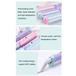 GeLinSi GLS-003 20W 2 in 1 Mini-Lockenwicklerkamm mit Keramikglasur, EU-Stecker – Bild 6