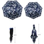 Doppelschichtiger Angel-Regenschirm-Hut, Sonnenschutz im Freien und regenfester, faltbarer Regenschirm-Hut, 95 Blue (Elastic Band), 95 Silver (Elastic Band), 95 Blue (Rubber Sleeve), 95 Silver (Rubber Sleeve), 80 Blue, 80 Camellia... – Bild 2
