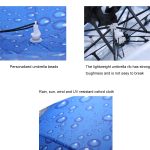 Doppelschichtiger Angel-Regenschirm-Hut, Sonnenschutz im Freien und regenfester, faltbarer Regenschirm-Hut, 95 Blue (Elastic Band), 95 Silver (Elastic Band), 95 Blue (Rubber Sleeve), 95 Silver (Rubber Sleeve), 80 Blue, 80 Camellia... – Bild 4