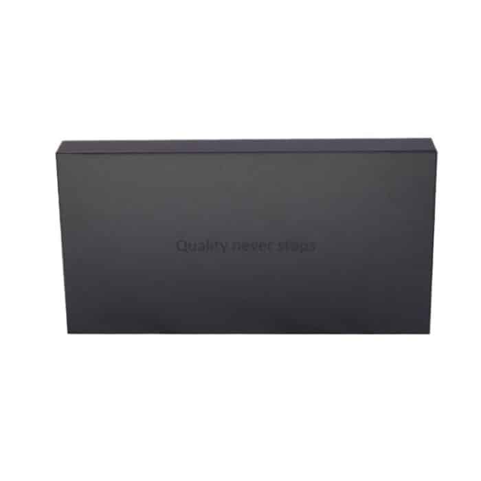 10 Stück einfarbige Handyhülle/gehärtete Folie/Stützrahmen-Box, All Black – Bild 2