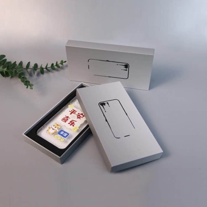 10 Stück digitale Produkt-Handyhülle/gehärtete Folie/Stützrahmen-Box, White – Bild 5