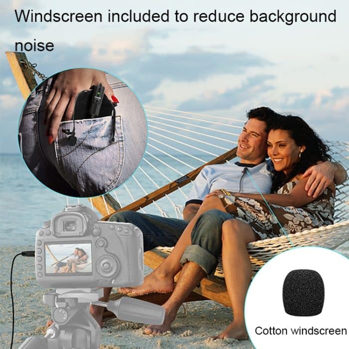 SYNCO S8 Lavalier Live-Kabelmikrofon, Spezifikationen:, Black, Black + Type-C, Black + 8 Pin, Black + Type-C + 8 Pin – Bild 5