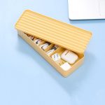 Desktop-Datenkabel-Aufbewahrungsbox, staubdichte Leitungsbox, Single-layer