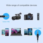 SYNCO Kamera-Telefon-Aufnahmemikrofon, Spezifikationen:, MIC-M1S, MIC-M2S – Bild 6