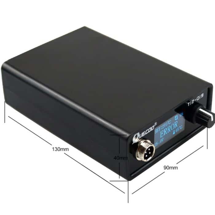 QUECOO 1,3-Zoll-Display-Lötstation mit Griff, EU Plug (Q19+P9), EU Plug (Q19+M8), EU Plug (Q19+907), US Plug (Q19+P9), US Plug (Q19+M8), US Plug (Q19+907) – Bild 3