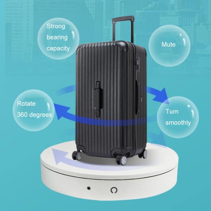 Intelligenter elektrischer rotierender Präsentationsständer für große Objekte mit variabler Geschwindigkeit, elektrischer Drehteller – Bild 4