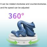 Intelligenter elektrischer rotierender Präsentationsständer für große Objekte mit variabler Geschwindigkeit, elektrischer Drehteller – Bild 5