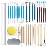 32-in-1-Ton-Töpferei-Tonschnitzerei und Kombinationswerkzeug – Bild 2