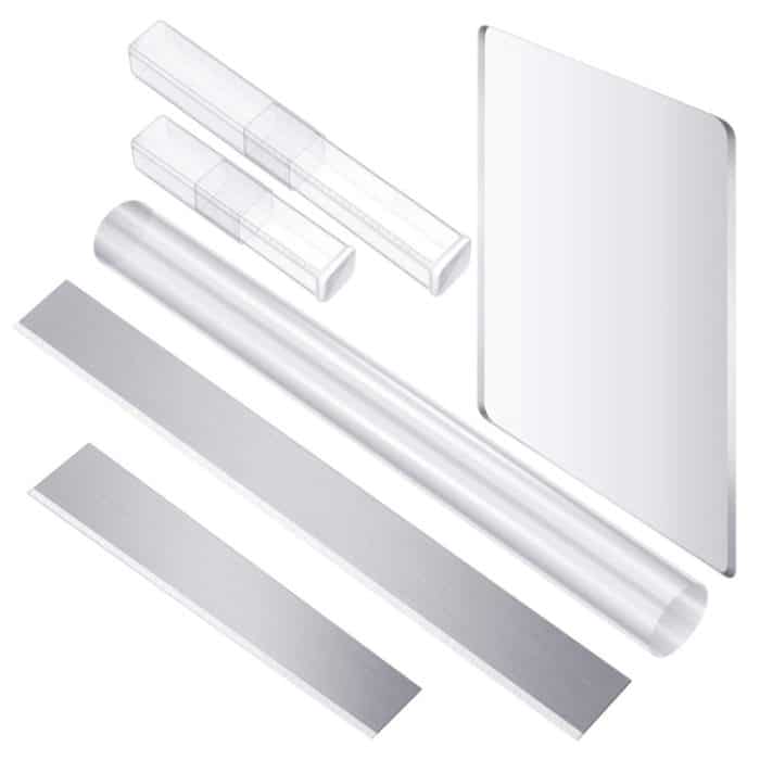 6 in 1 Acrylstab Drücken Sie Tonplatten -Keramik -Tonwerkzeuge – Bild 2