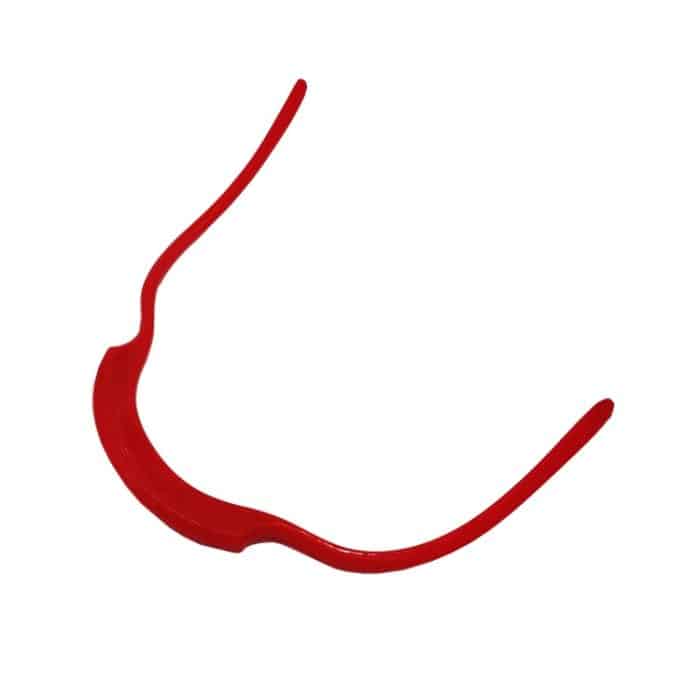 4 Stück Bart-Styling-Lineal-Rasierwerkzeuge, Beard Styling Ruler (Red), Beard Styling Ruler (Black) – Bild 6