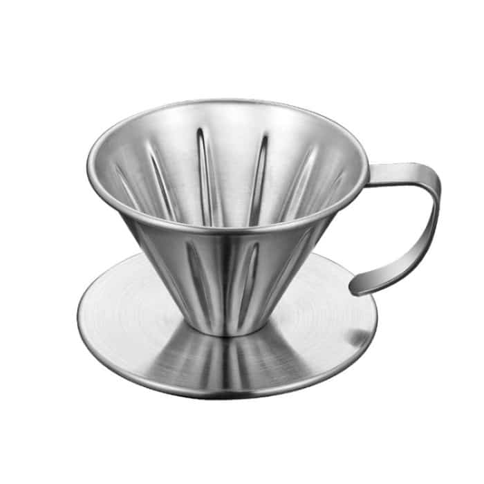 TBD0602473701.jpg Doppelschichtiger Kaffeefilter zum Übergießen aus Edelstahl, Größe:, Small, Large – Bild 1