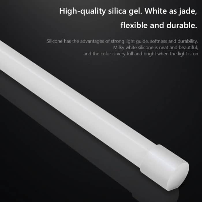 ARGB-Chassis-Lichtleiste, dekorativer Silikon-LED-Lampenstreifen für Computer, Y360 Round – Bild 6