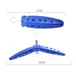 Neoprenanzug-Aufhänger, verdickter, multifunktionaler, zusammenklappbarer Wäscheständer, Red, Green, Blue, Black, Orange – Bild 3