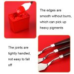 Acrylmalerei-Gouache-Farbmesser, 10 PCS Plastic Handle 1, 10 PCS Plastic Handle 2, 10 PCS Plastic Handle 3, 10 PCS Plastic Handle 4, 10 PCS Plastic Handle 5, 1 Sets/5PCS Plastic Handle, 10 PCS Wooden Handle 1, 10 PCS Wooden Handle 2... – Bild 5