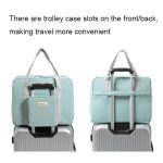RH2202 Tragbare faltbare Reisetasche mit Erweiterungsfunktion, Yellow, black, Pink, Khaki, Cyan, Green – Bild 6