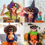 8 PCs/Set Halloween Scratch Paper Maskenspielzeug für Kinder – Bild 7