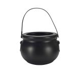 Halloween-Hexe-Fass-Kürbis-Raucher-Szenen-Arrangement – Bild 3