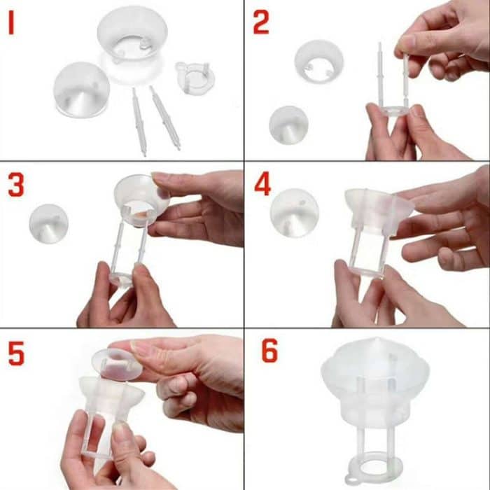 Halloween-Hexe-Fass-Kürbis-Raucher-Szenen-Arrangement – Bild 6