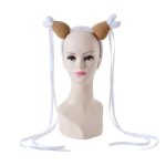 2PCS Thanksgiving Chicken Legs Stirnband Kopf Schnalle Party Requisiten, Stil:, Lace, Large, Small, Tassel, Spring – Bild 2