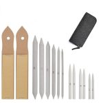 15-in-1 Blending Smudge Stump Stick Tortillon Sketch Art Drawing Sketching Pen, 15 In 1