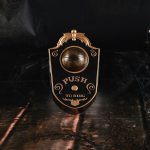 Halloween Einäugige Türklingel Leuchtender Horror-Sound-Dekorationsanhänger, Black, White, Green Eye Spider, Red Eye Spider – Bild 7