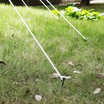 Halloween Spinnennetz Dreiecksnetz Outdoor Dekoration Requisiten, 5m x4.8m, 7m x5.5m – Bild 5