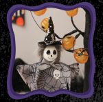 2PCS Halloween Dekorationen Geist Festival Party Puppe Anhänger, Skeleton Ghost, Pumpkin, Witch – Bild 4
