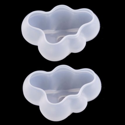 10 Stück Wolke DIY Spiegel Silikonform, Small, Medium, Large