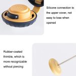 4PCS Quilt Retainer Quilt Anti-Run Fixierung Anti-Rutsch-Schnalle Traceless Retainer, Warm Gray, Silk Blue, Midnight Blue – Bild 3