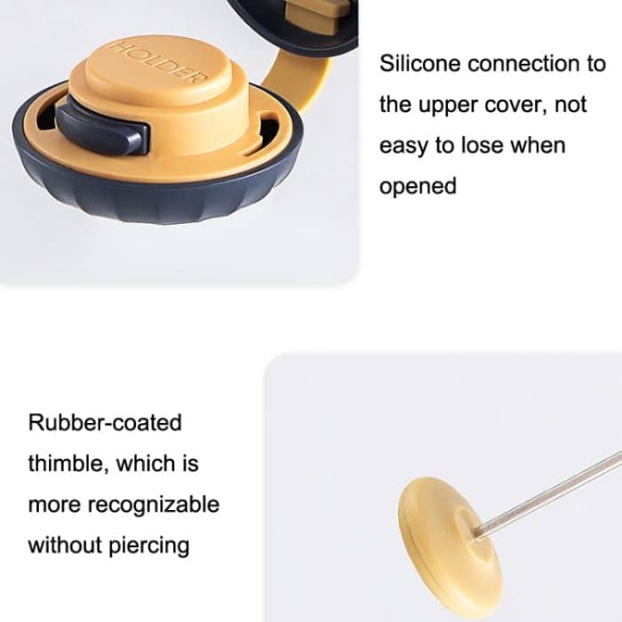 4PCS Quilt Retainer Quilt Anti-Run Fixierung Anti-Rutsch-Schnalle Traceless Retainer, Warm Gray, Silk Blue, Midnight Blue – Bild 3