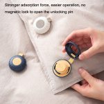 4PCS Quilt Retainer Quilt Anti-Run Fixierung Anti-Rutsch-Schnalle Traceless Retainer, Warm Gray, Silk Blue, Midnight Blue – Bild 4