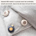 4PCS Quilt Retainer Quilt Anti-Run Fixierung Anti-Rutsch-Schnalle Traceless Retainer, Warm Gray, Silk Blue, Midnight Blue – Bild 5