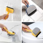 3PCS Sanitär-Wandreinigungsbürste Badezimmer-Fliesenbürste, Tile Brush – Bild 6